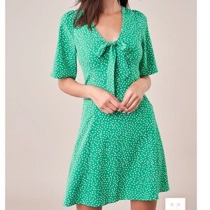 SugarLips little green dress